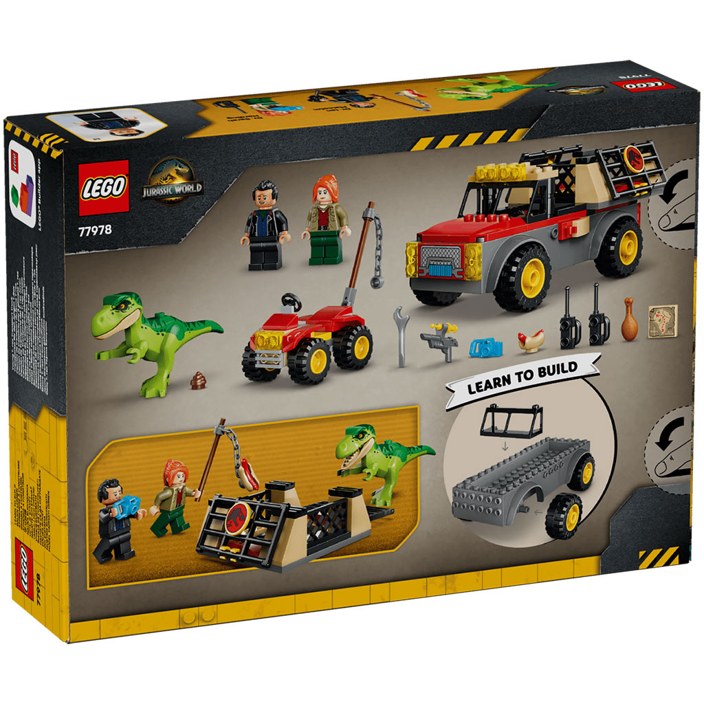 LEGO® Jurassic World™: Товарен автомобил за транспортиране на млад T-Rex (77978) изображение 3