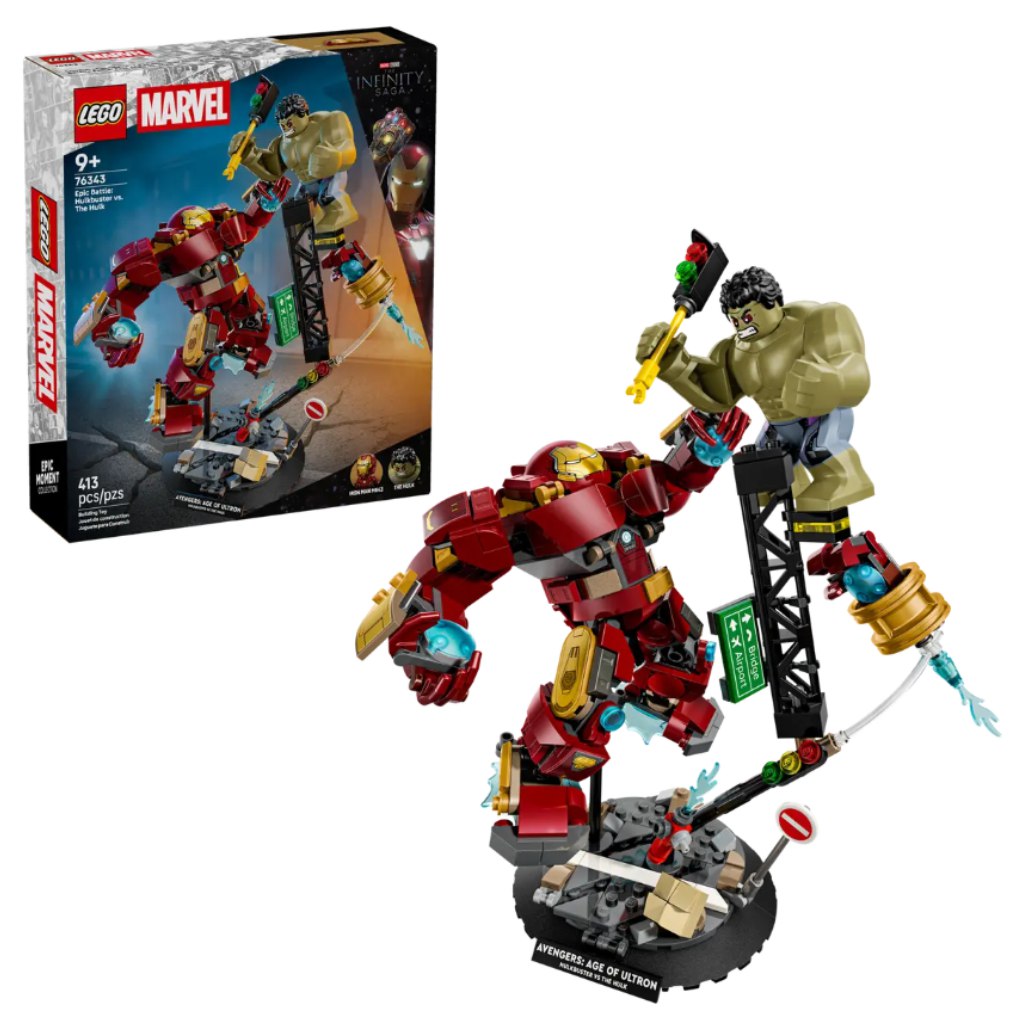LEGO® Marvel: Битката на Хълкбъстера и Хълк (76343) изображение 1