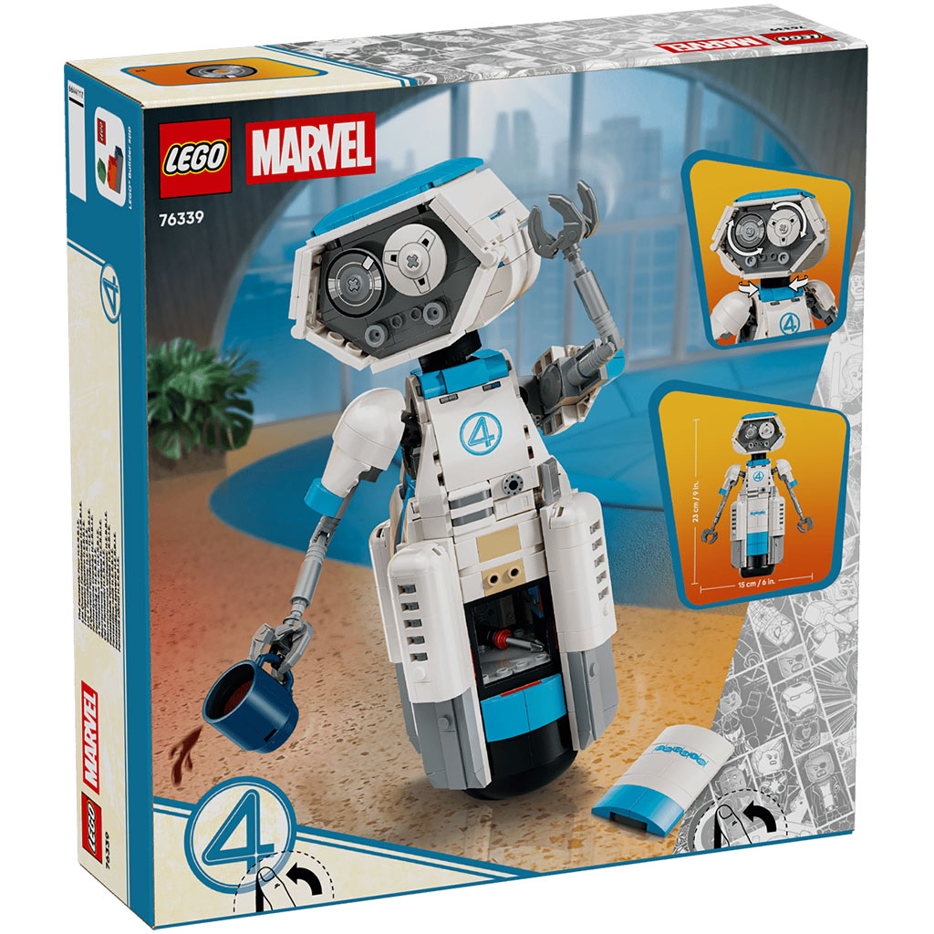 LEGO® Marvel: Фантастичната четворка: H.E.R.B.I.E. (76339) изображение 3