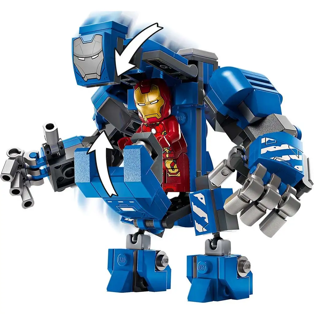 LEGO® Marvel: Лабораторията на Железния човек: Залата за броня (76315) изображение 4