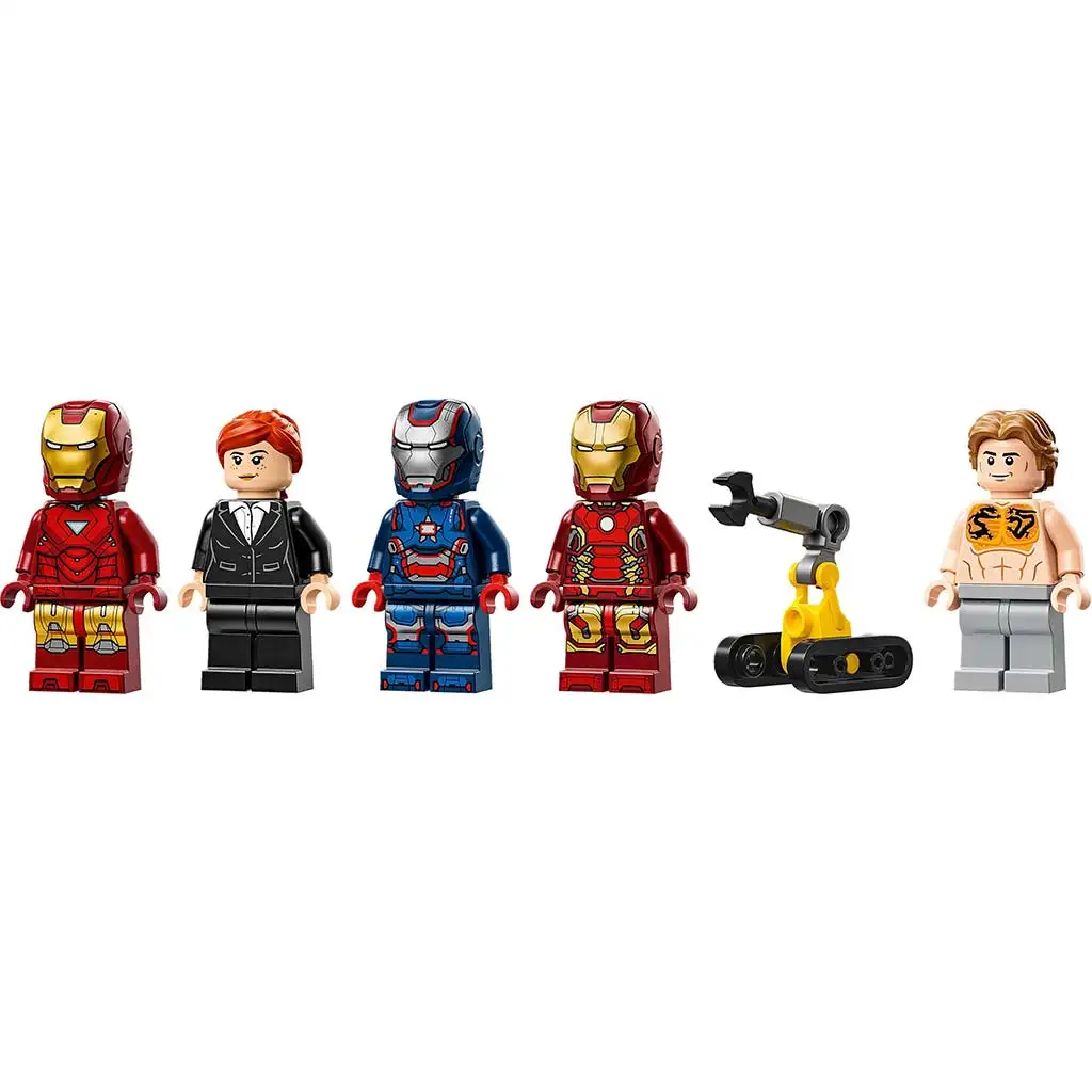 LEGO® Marvel: Лабораторията на Железния човек: Залата за броня (76315) изображение 5
