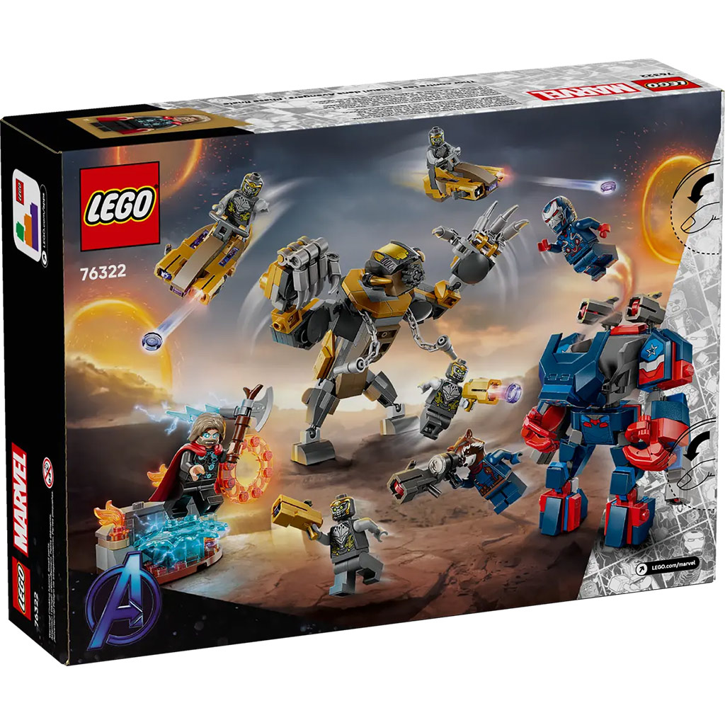 LEGO® Marvel: Отмъстителите: Краят на играта Тор срещу читаури войниците (76322) изображение 6