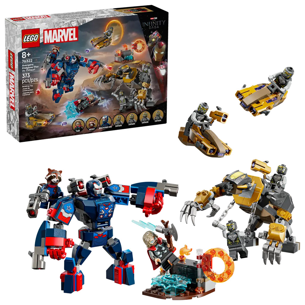 LEGO® Marvel: Отмъстителите: Краят на играта Тор срещу читаури войниците (76322) изображение 1