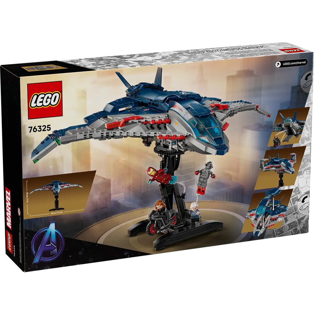 LEGO® Marvel: Отмъстителите: Възходът на Ултрон Куинджет (76325) изображение 6