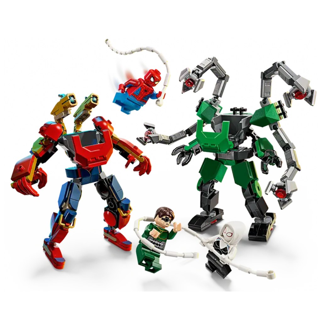 LEGO® Marvel: Роботска битка: Спайдърмен срещу Док Ок (76338) изображение 3