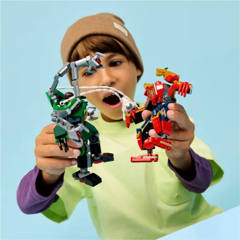 LEGO® Marvel: Роботска битка: Спайдърмен срещу Док Ок (76338) изображение 4