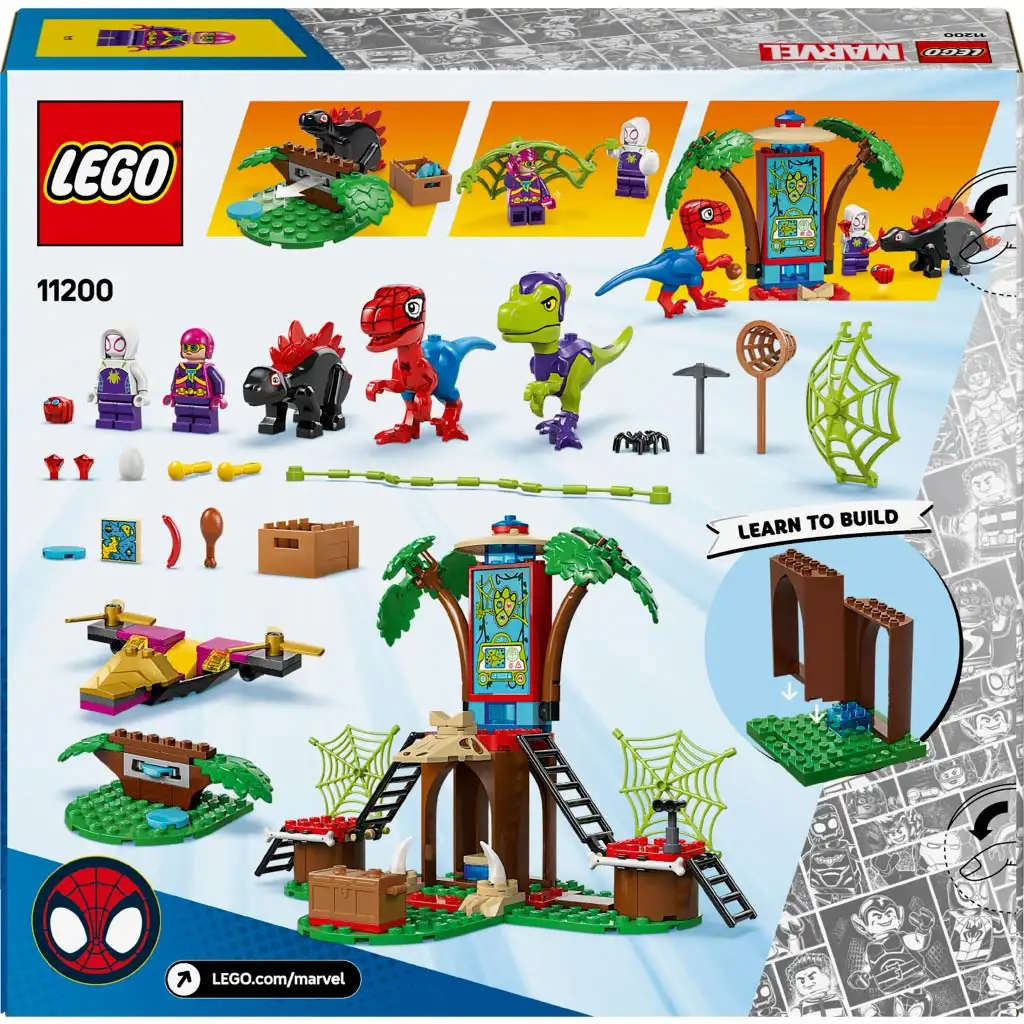 LEGO® Marvel: Спайдърмен и Гоби рaptor битка в основната база на дървения дом (11200) изображение 2