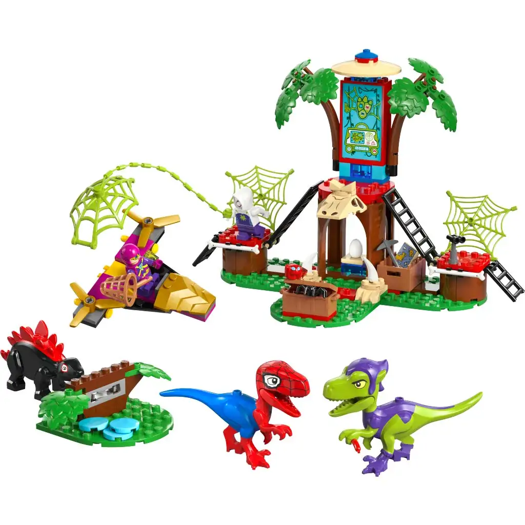 LEGO® Marvel: Спайдърмен и Гоби рaptor битка в основната база на дървения дом (11200) изображение 5
