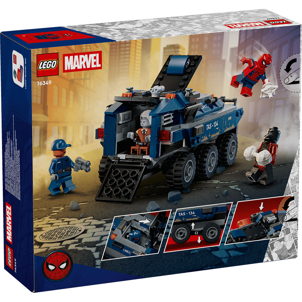 LEGO® Marvel: Спайдърмен: преследването на транспортьора (76349) изображение 9