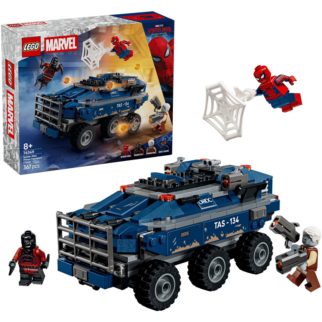 LEGO® Marvel: Спайдърмен: преследването на транспортьора (76349) изображение 1