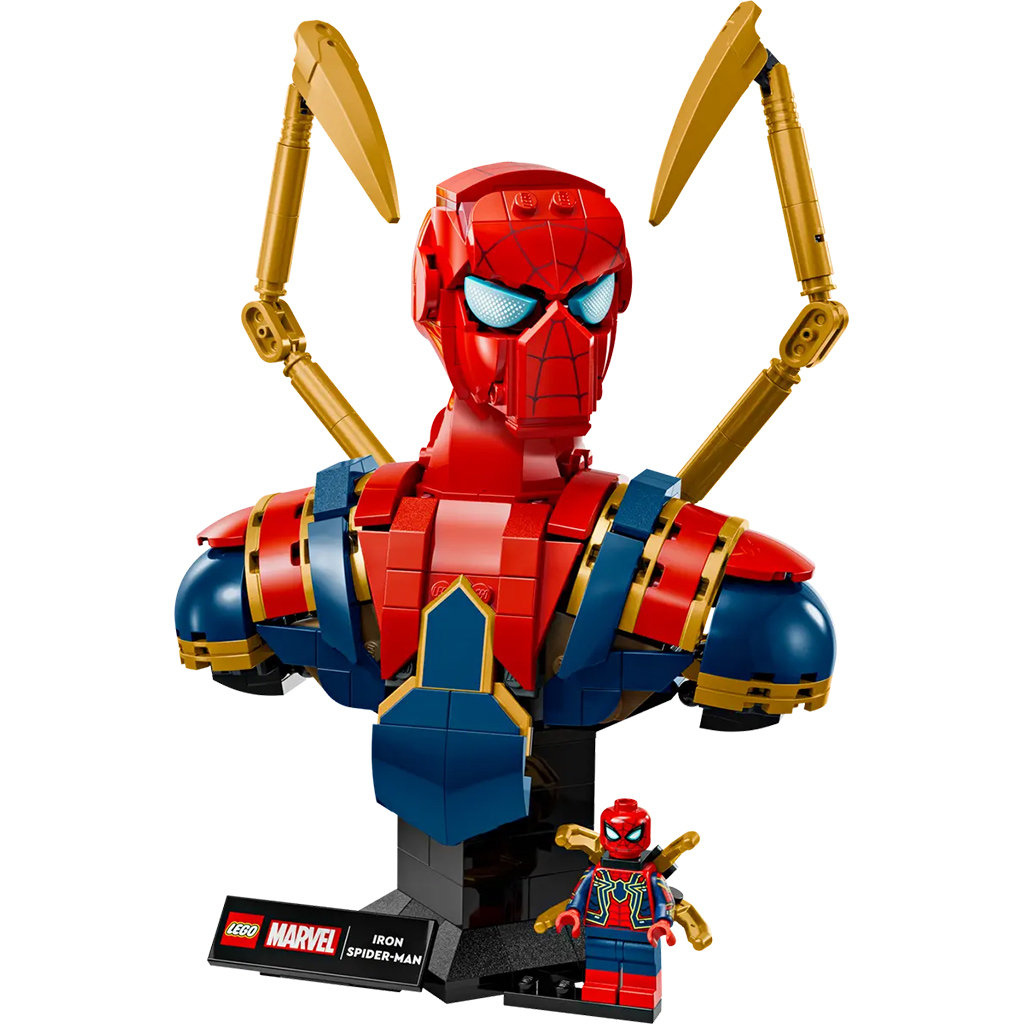 LEGO® Marvel: Железен Човек Паяк бюст (76326) изображение 2