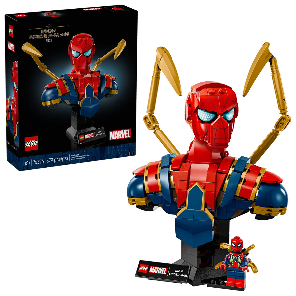 LEGO® Marvel: Железен Човек Паяк бюст (76326) изображение 1