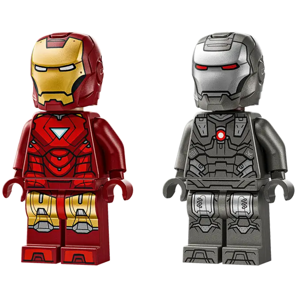 LEGO® Marvel: Железният човек и Военен самолет срещу Хамър-дронове (76320) изображение 4