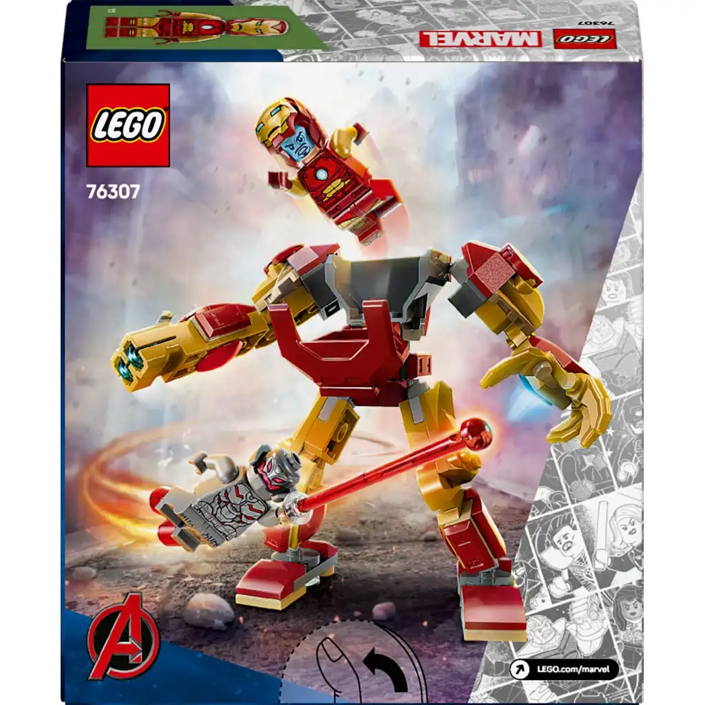 LEGO® Marvel: Железният човек робот срещу Ултрон (76307) изображение 2