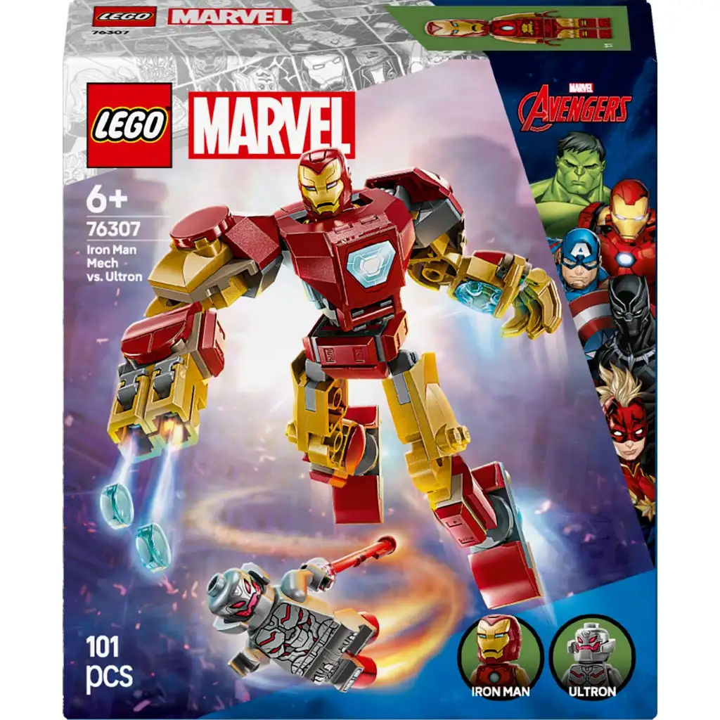 LEGO® Marvel: Железният човек робот срещу Ултрон (76307) изображение 1
