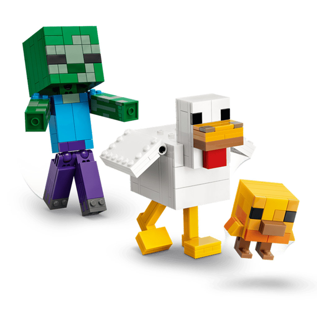 LEGO® Minecraft: Пилешки жокей (21582) изображение 4