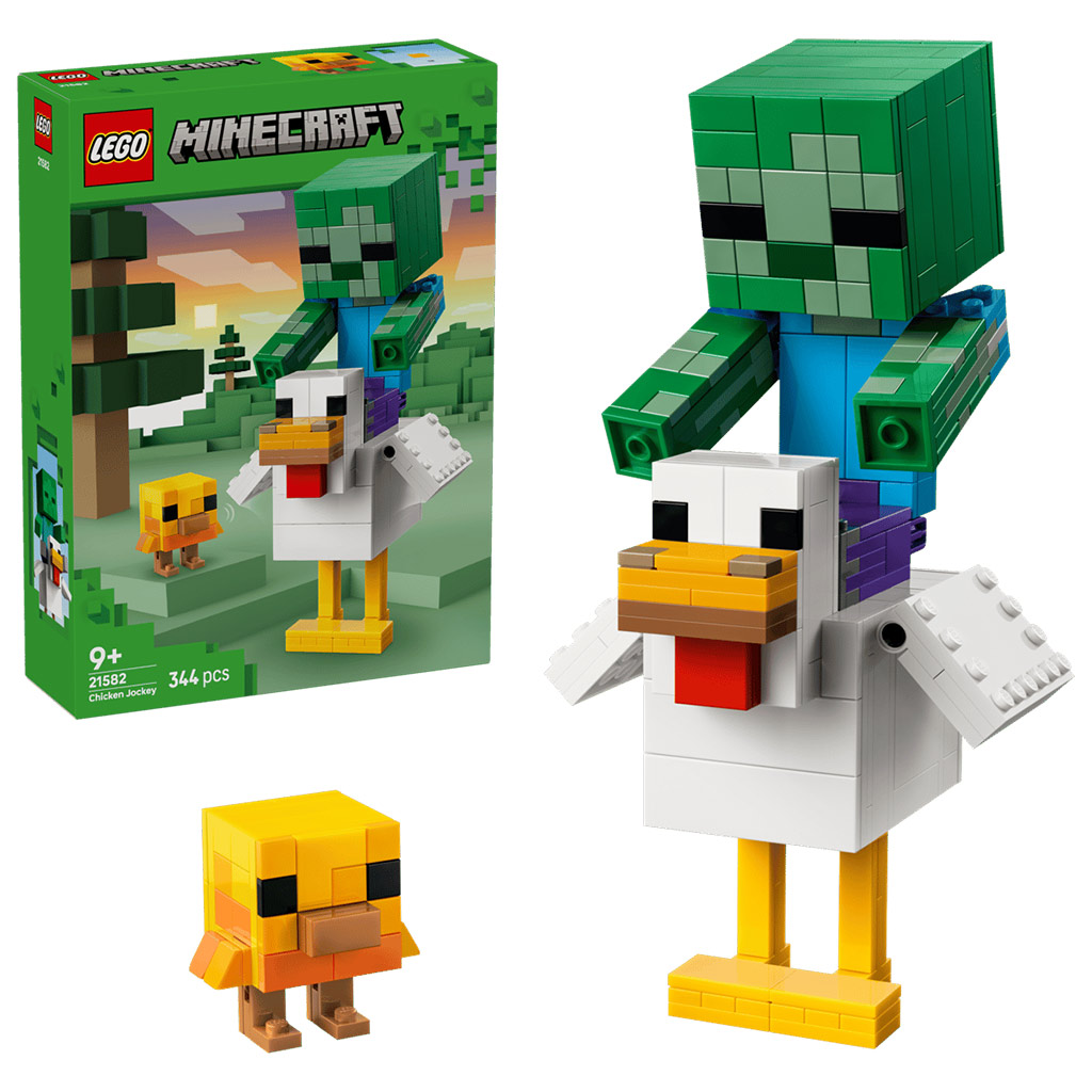 LEGO® Minecraft: Пилешки жокей (21582) изображение 1