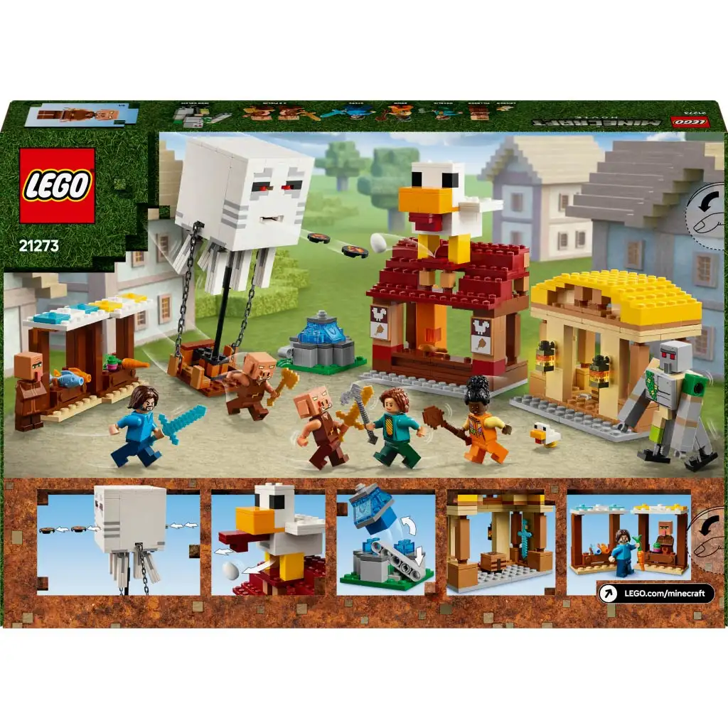 LEGO® Minecraft: Призрачният въздушен кораб и нападението на селото (21273) изображение 2
