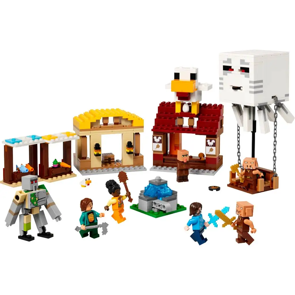 LEGO® Minecraft: Призрачният въздушен кораб и нападението на селото (21273) изображение 5