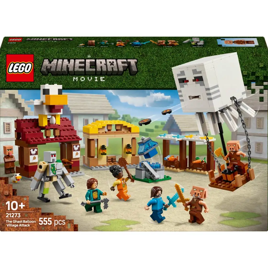 LEGO® Minecraft: Призрачният въздушен кораб и нападението на селото (21273) изображение 1