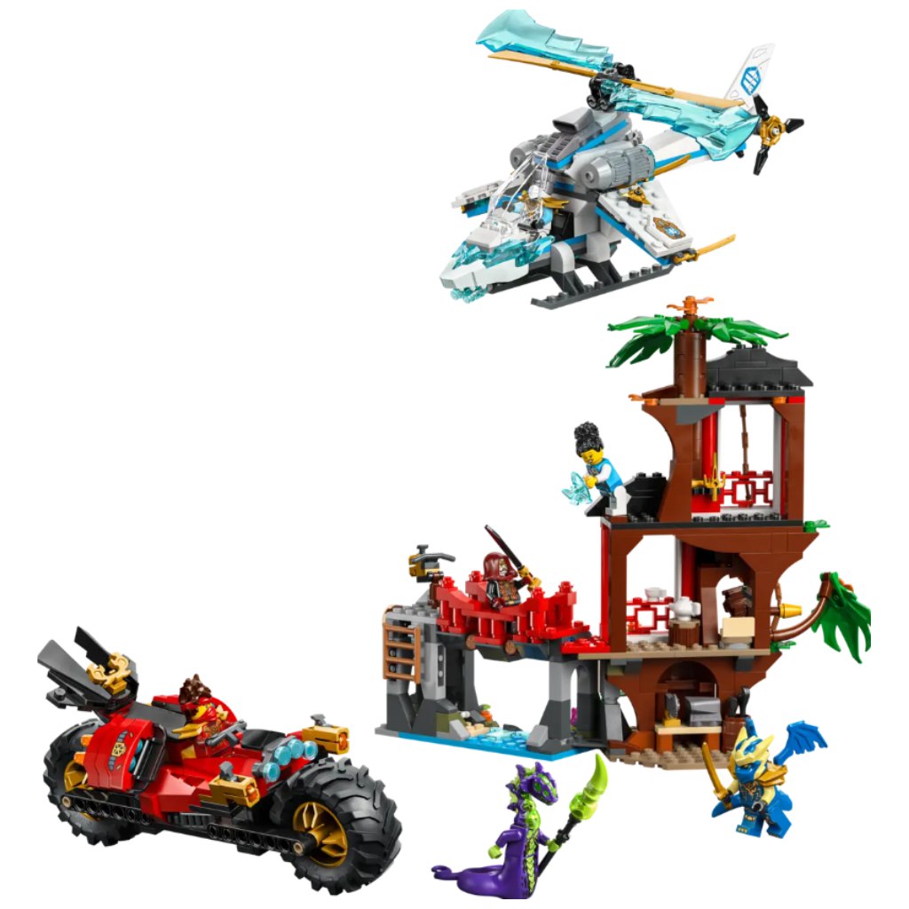 LEGO® Ninjago: Битка на нинджа превозни средства в дървесната къща (71857) изображение 2