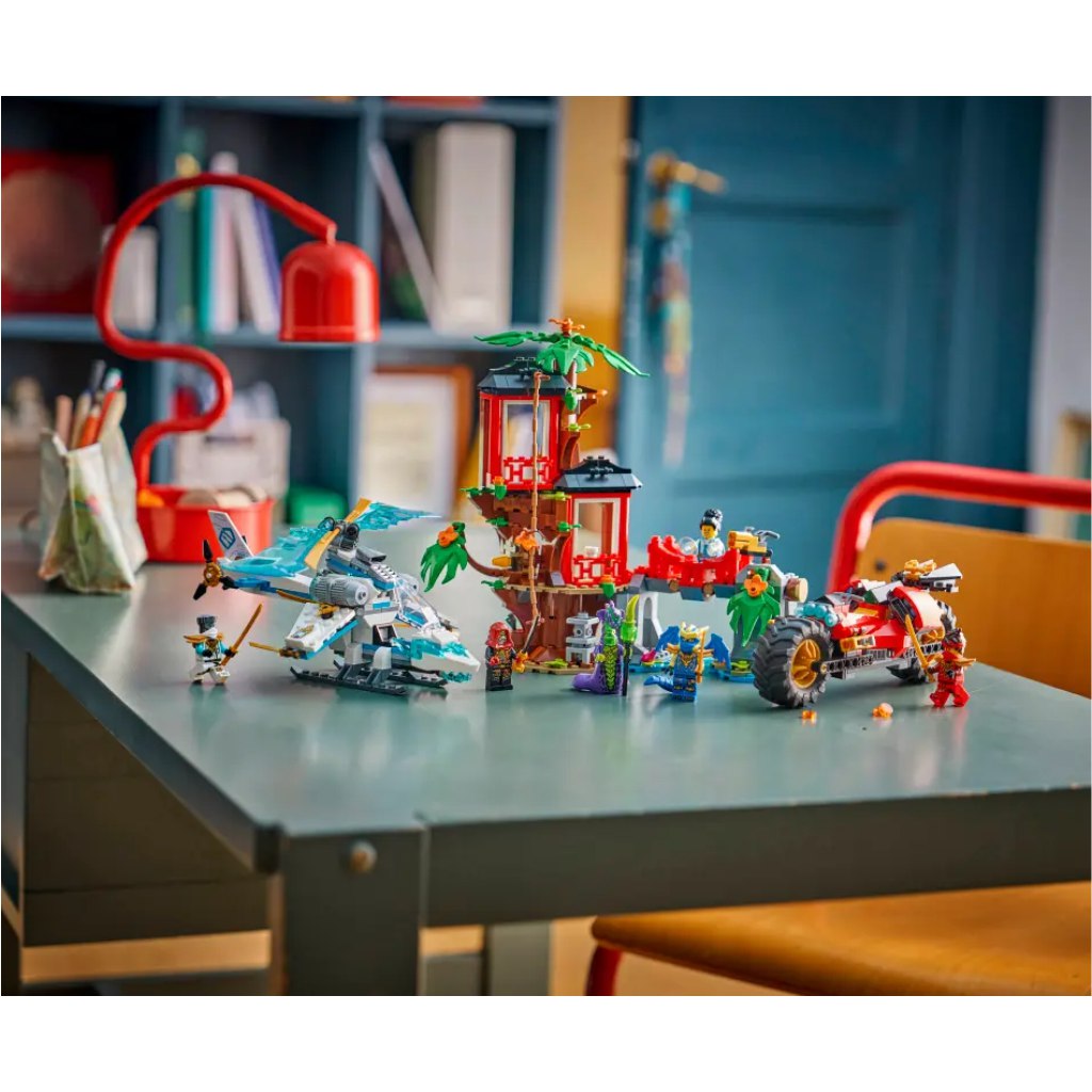 LEGO® Ninjago: Битка на нинджа превозни средства в дървесната къща (71857) изображение 5