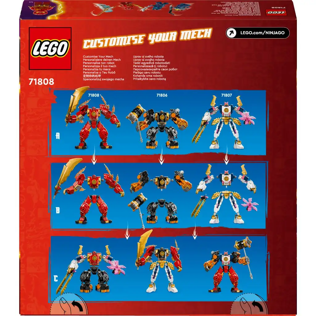 LEGO® Ninjago: Кай елементален огнен робот (71808) изображение 5