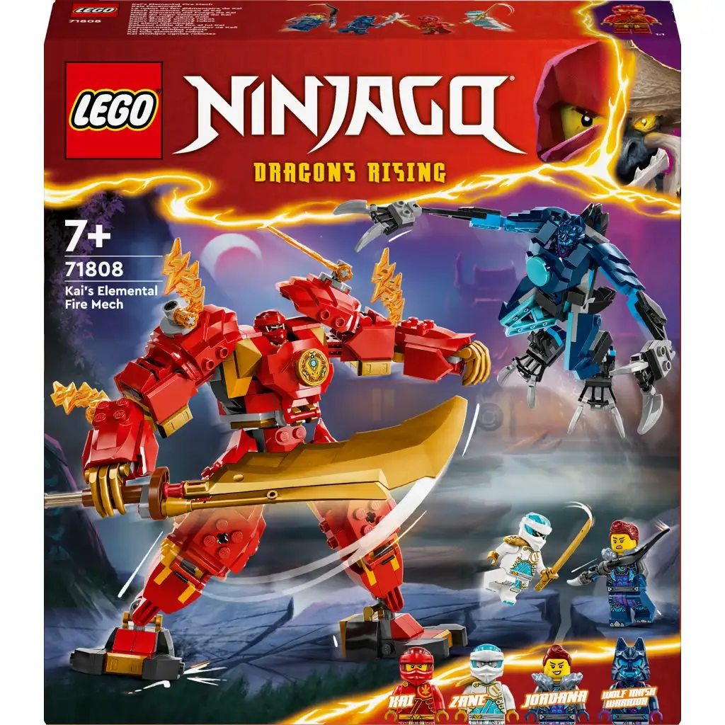 LEGO® Ninjago: Кай елементален огнен робот (71808) изображение 1