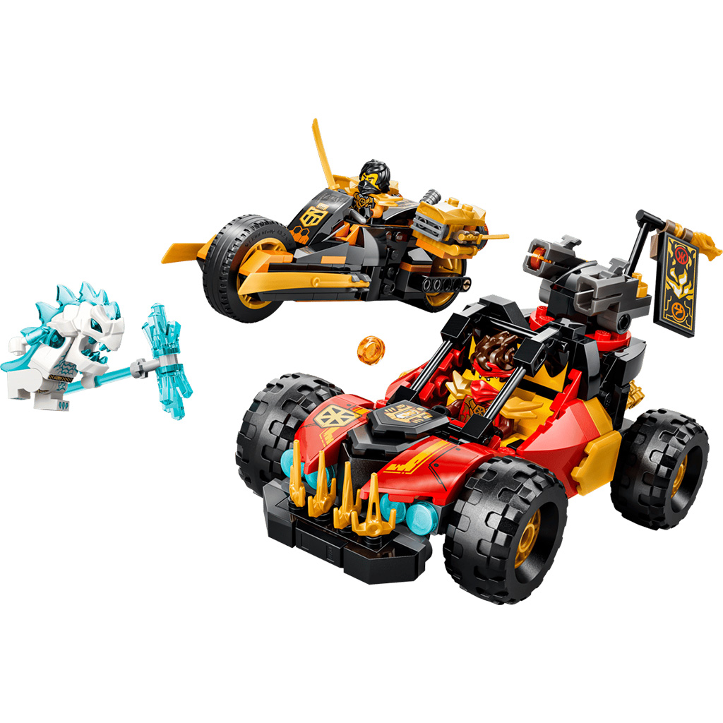 LEGO® Ninjago: Комбинирани превозни средства на Kai и Cole (71864) изображение 2