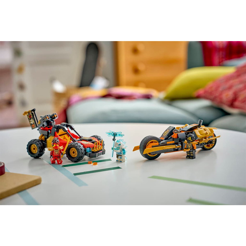 LEGO® Ninjago: Комбинирани превозни средства на Kai и Cole (71864) изображение 6