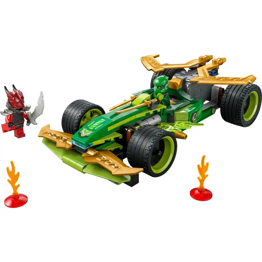 LEGO® Ninjago: Състезателната кола на Лойд с обратно движение (71828) изображение 5