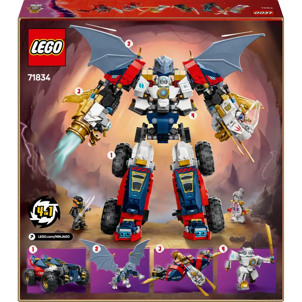 LEGO® Ninjago: Ултра роботът на Зейн (71834) изображение 2