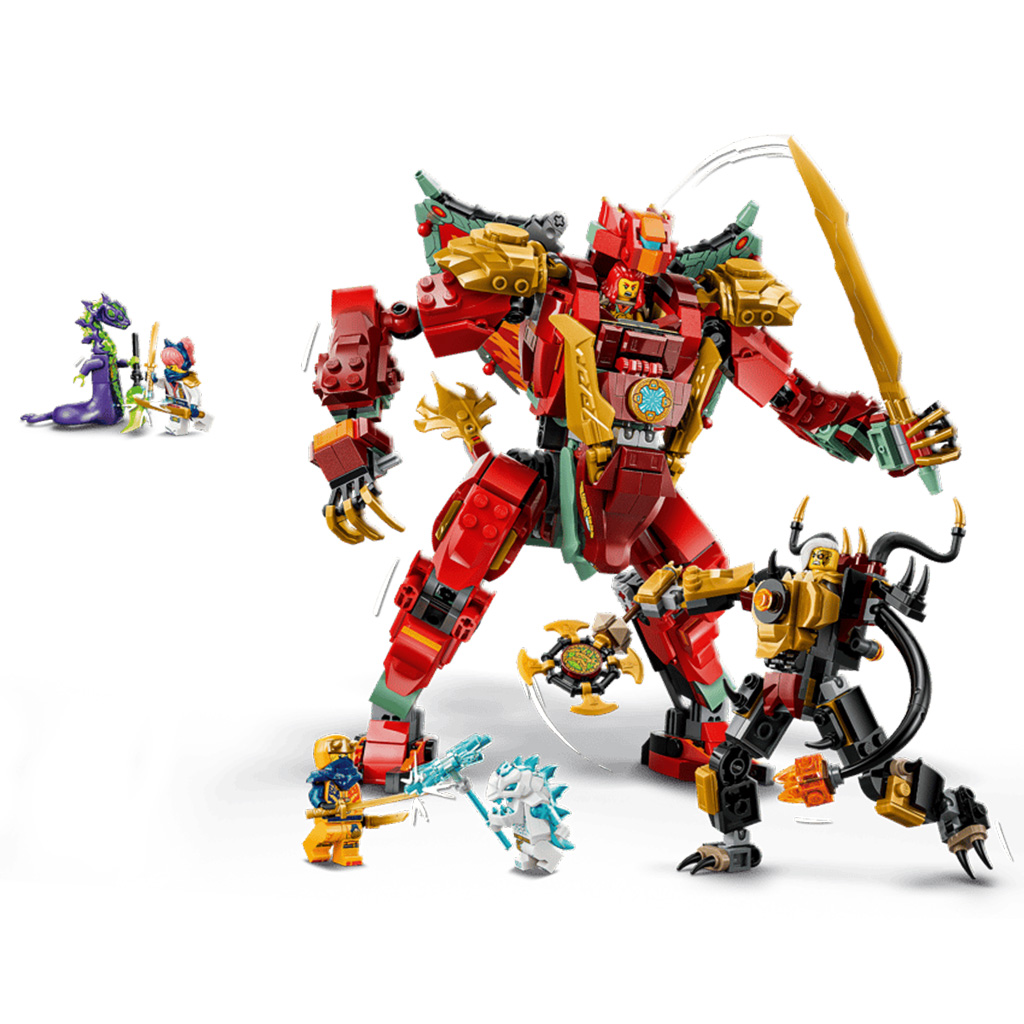 LEGO® Ninjago: Wyldfyre трансформиращ се дракон-робот (71868) изображение 4