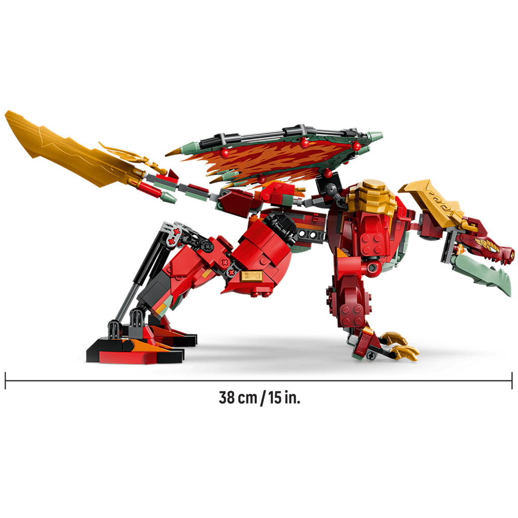 LEGO® Ninjago: Wyldfyre трансформиращ се дракон-робот (71868) изображение 6