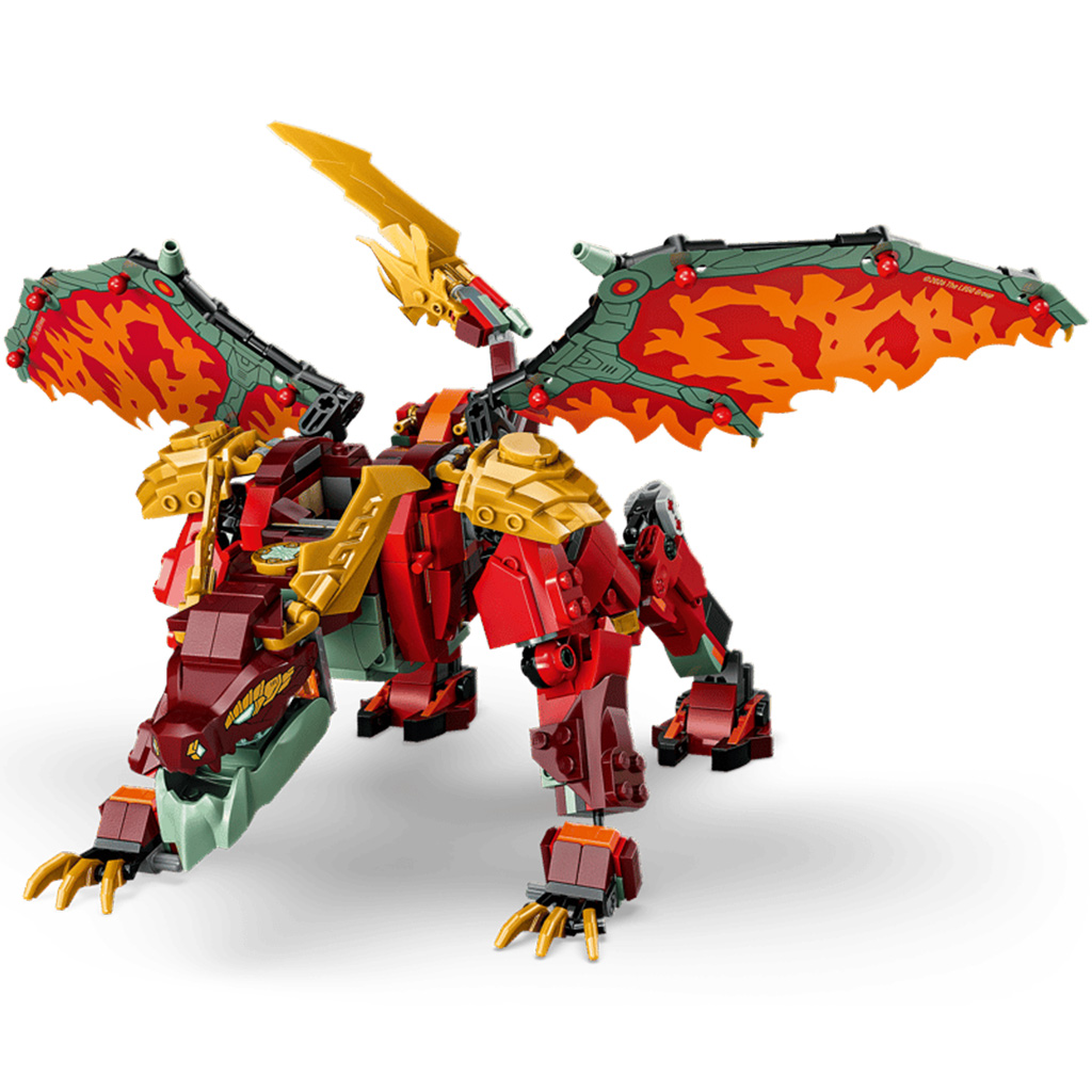 LEGO® Ninjago: Wyldfyre трансформиращ се дракон-робот (71868) изображение 7