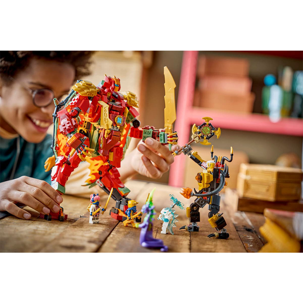LEGO® Ninjago: Wyldfyre трансформиращ се дракон-робот (71868) изображение 9