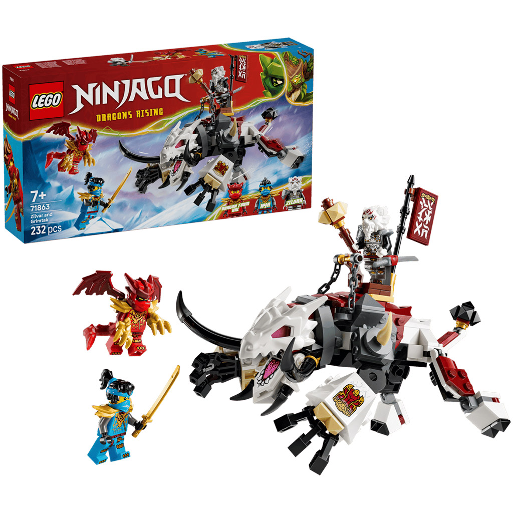 LEGO® Ninjago: Зилвар и Гримтак, драконовото чудовище (71863) изображение 1