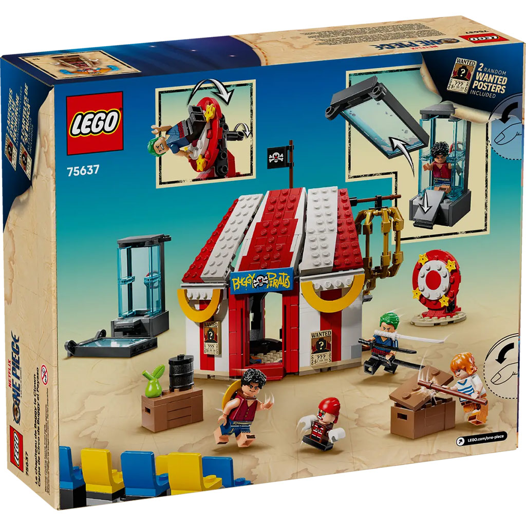 LEGO® One Piece: Buggy, цирковата палатка на клоуна (75637) изображение 6
