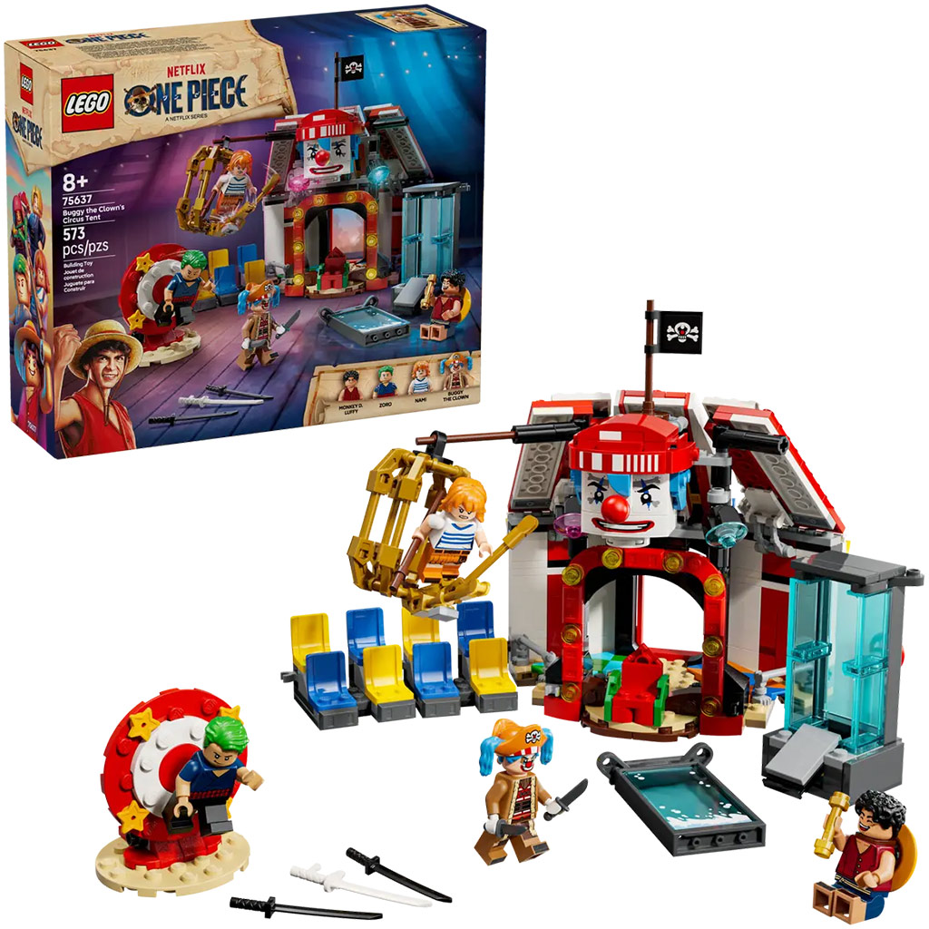 LEGO® One Piece: Buggy, цирковата палатка на клоуна (75637) изображение 1