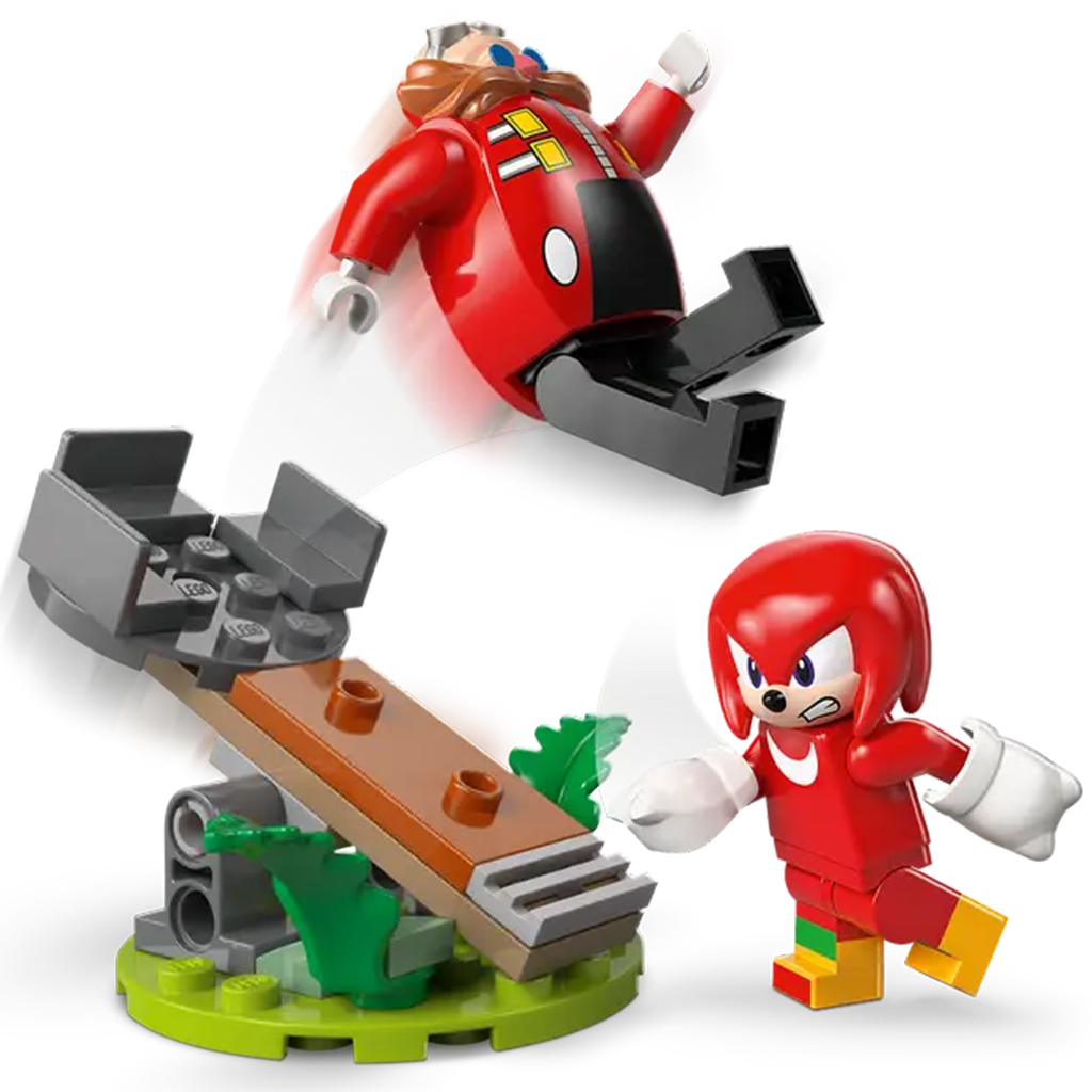 LEGO® Sonic the Hedgehog™: Knuckles срещу Dr. Eggman Egg Crusher робот (77005) изображение 5