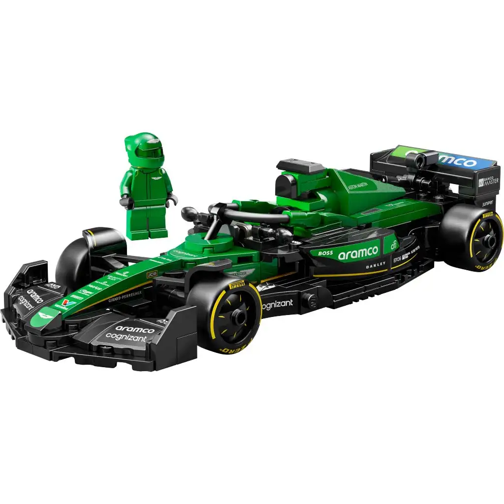 LEGO® Speed Champions: Aston Martin Aramco F1® AMR24 състезателен автомобил (77245) изображение 6