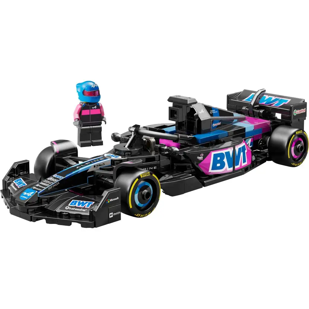 LEGO® Speed Champions: BWT Alpine F1® Team A524 състезателен автомобил (77248) изображение 4