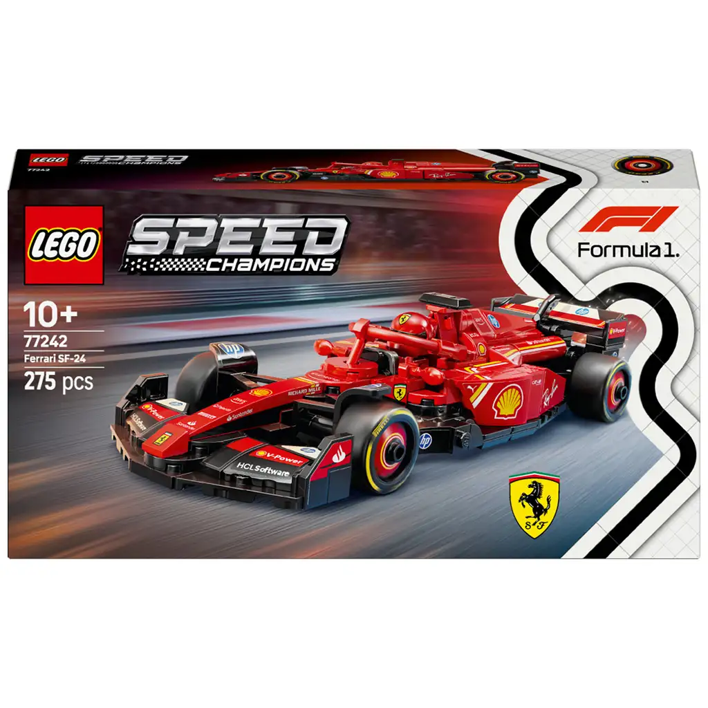 LEGO® Speed Champions: Ferrari SF-24 F1® състезателен автомобил (77242) изображение 1