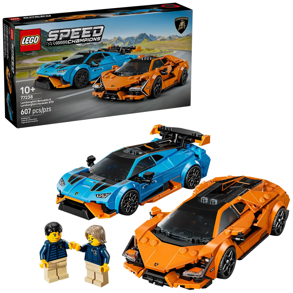LEGO® Speed Champions: Lamborghini Revuelto и Huracán STO (77238) изображение 1