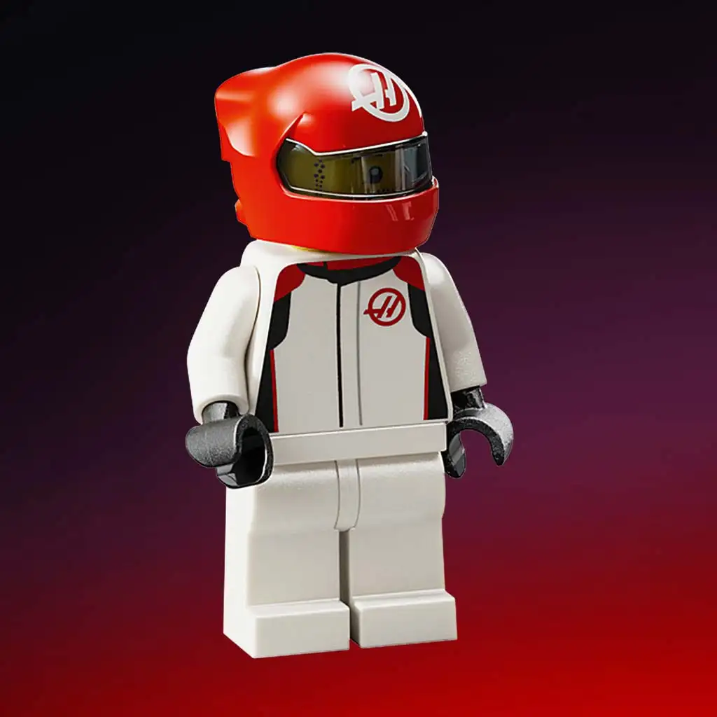 LEGO® Speed Champions: MoneyGram Haas F1® Team VF-24 състезателен автомобил (77250) изображение 5