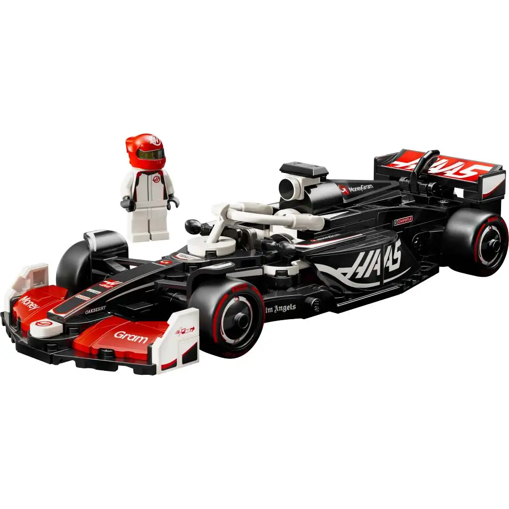 LEGO® Speed Champions: MoneyGram Haas F1® Team VF-24 състезателен автомобил (77250) изображение 6