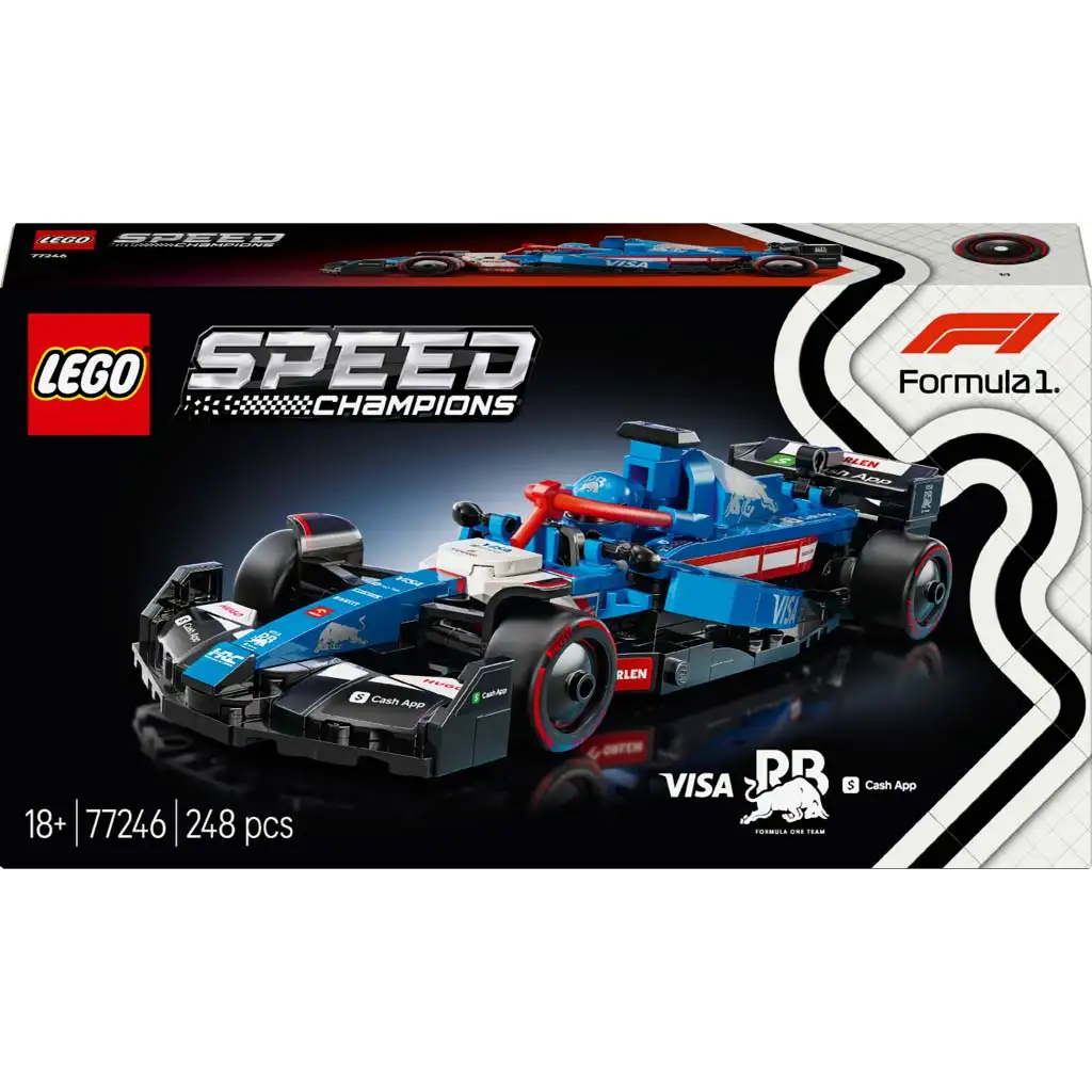 LEGO® Speed Champions: Visa Cash App RB VCARB 01 F1® състезателен автомобил (77246) изображение 1