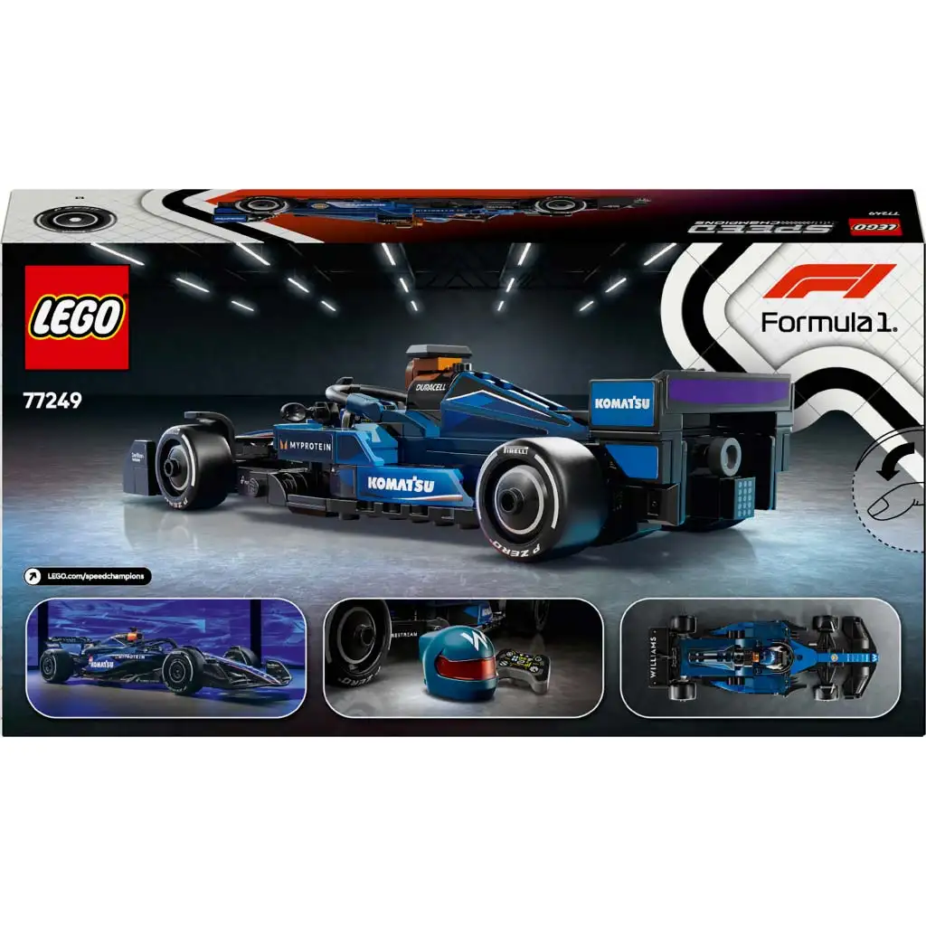 LEGO® Speed Champions: Williams Racing FW46 F1® състезателен автомобил (77249) изображение 2