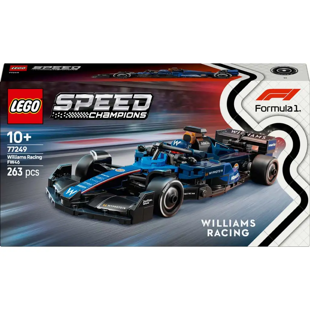 LEGO® Speed Champions: Williams Racing FW46 F1® състезателен автомобил (77249) изображение 1