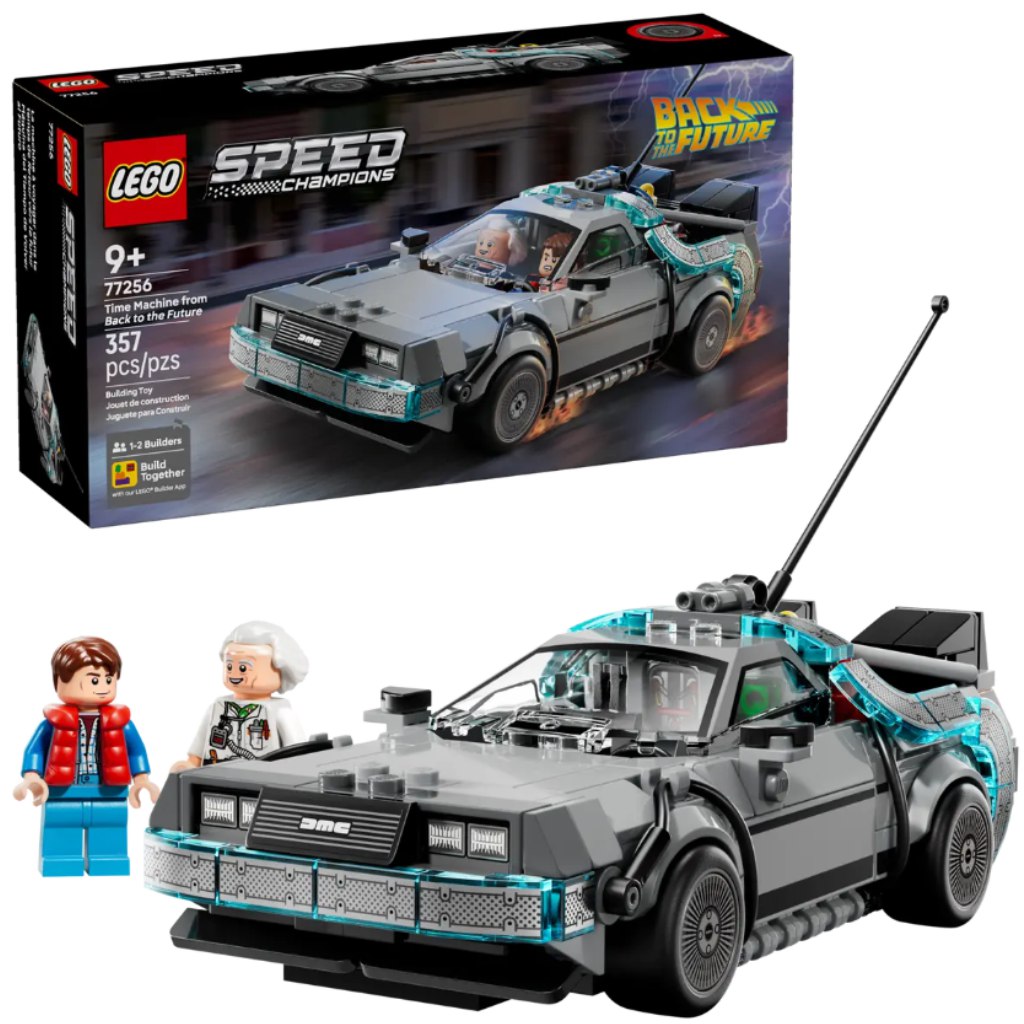 LEGO® Speed Champions: Завръщането в бъдещето времеви машина (77256) изображение 1